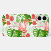 Flamingo Garden Case-Mate iPhone Hülle (Rückseite (Horizontal))