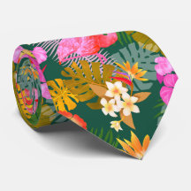 Flamingo Garden Dark Green