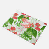 Flamingo Garden Fußmatte (Schrägansicht)