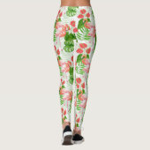 Flamingo Garden Leggings (Rückseite)