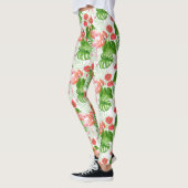 Flamingo Garden Leggings (Links)