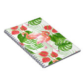 Flamingo Garden Notizblock (Rechte Seite)