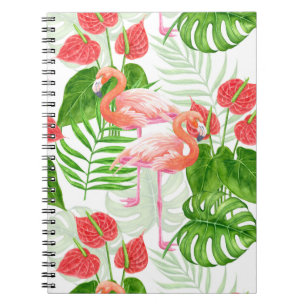 Flamingo Garden Notizblock