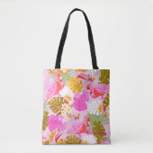 Flamingo Garden Pink Tasche (Vorderseite)