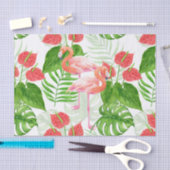 Flamingo Garden Seidenpapier (Handwerk)