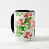 Flamingo Garden Tasse (Vorderseite Links)