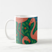 Flamingo-Garten Kaffeetasse (Links)