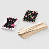 Flamingo-Geburtstag Fächer (Non-assembled)