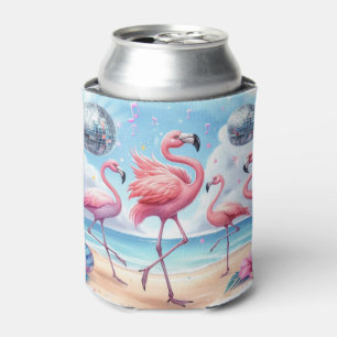Flamingo-Geburtstags-Strandparty Dosenkühler