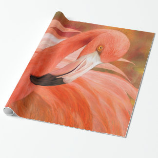 Flamingo - Geist der Balancen-Kunst Giftwrap Geschenkpapier