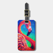 FLAMINGO Gepäckanhänger (Vorderseite vertikal)