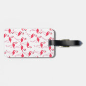 Flamingo Gepäckanhänger (Rückseite horizontal)