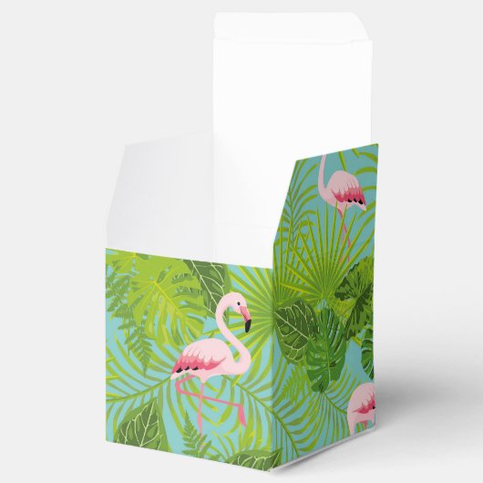 Flamingo Geschenkboxen Geschenkschachtel (Geöffnet)