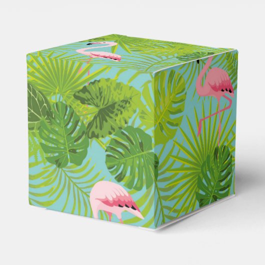 Flamingo Geschenkboxen Geschenkschachtel (Rückseite)