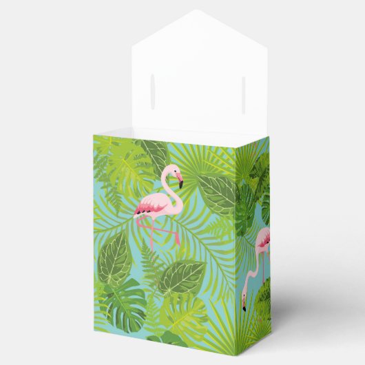 Flamingo Geschenkboxen Geschenkschachtel (Geöffnet)