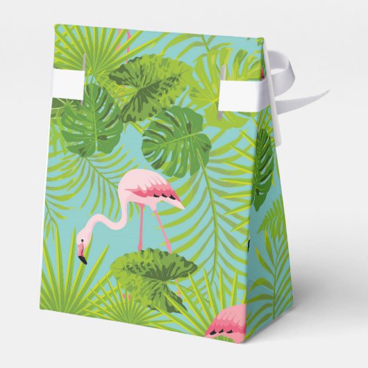 Flamingo Geschenkboxen Geschenkschachtel (Rückseite)