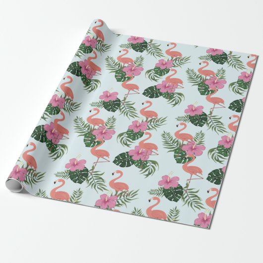 Flamingo Geschenkpapier (Ungerollt)