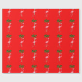 Flamingo Geschenkpapier (Flach)