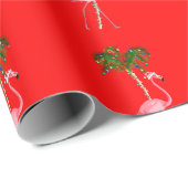 Flamingo Geschenkpapier (Rolleneckpunkt)
