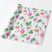 Flamingo Geschenkpapier (Ungerollt)