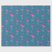 Flamingo Geschenkpapier (Flach)