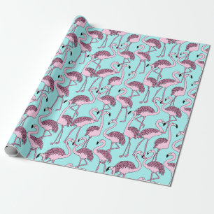 Flamingo Geschenkpapier