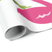 Flamingo Geschenkpapier (Rolleneckpunkt)