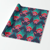 Flamingo Geschenkpapier (Ungerollt)