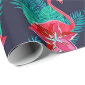 Flamingo Geschenkpapier (Rolleneckpunkt)