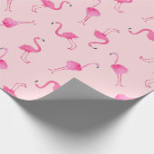 Flamingo Geschenkpapier (Ecke)