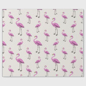 Flamingo Geschenkpapier (Flach)