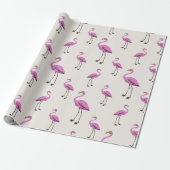 Flamingo Geschenkpapier (Ungerollt)