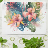 Flamingo Geschirrtuch (Gefaltet)