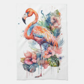 Flamingo Geschirrtuch (Vertikal)