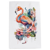 Flamingo Gift Bag Mittlere Geschenktüte (Vorderseite)