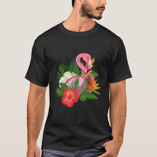 Flamingo Gift Sleep Shirt Nachthemd für Girls Par (Vorderseite)
