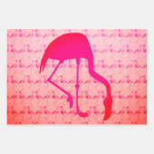 Flamingo Gift Wrap Sheets Geschenkpapier Set (Vorderseite 2)