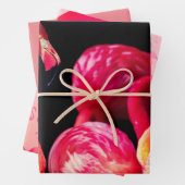 Flamingo Gift Wrap Sheets Geschenkpapier Set (Beispiel)