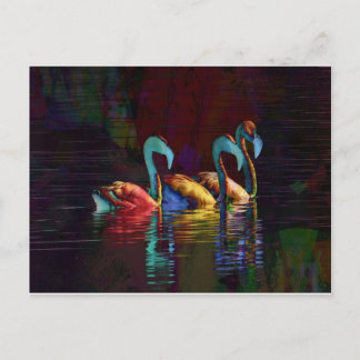 Flamingo Gifts Postkarte