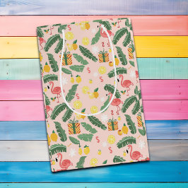 Flamingo & Gifts Summer Party Mittlere Geschenktüte