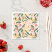 Flamingo & Gifts Summer Party Serviette (Beispiel)