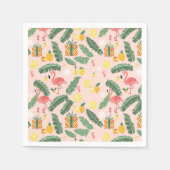 Flamingo & Gifts Summer Party Serviette (Vorderseite)