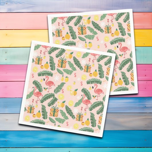 Flamingo & Gifts Summer Party Serviette