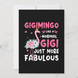 Flamingo Gigimingo wie ein normaler Nana spendet F Save The Date