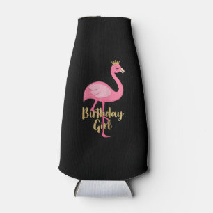 Flamingo Girl Geburtstag Kostüme Geschenke Flaschenkühler