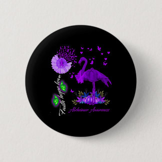 Flamingo Glaube Hoffnung Liebe Heimerheimer Bewuss Button