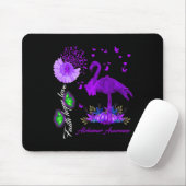 Flamingo Glaube Hoffnung Liebe Heimerheimer Bewuss Mousepad (Mit Mouse)
