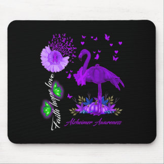 Flamingo Glaube Hoffnung Liebe Heimerheimer Bewuss Mousepad