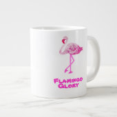 Flamingo Glory Jumbo-Tasse (Vorderseite Rechts)