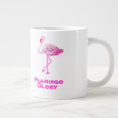 Flamingo Glory Jumbo-Tasse (Rechts)